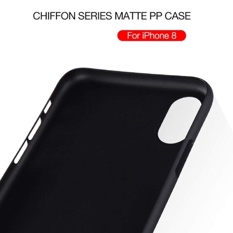 For iPhone X CAFELE Chiffon Series PP Ultra-slim Matte Protective Back Cover Case