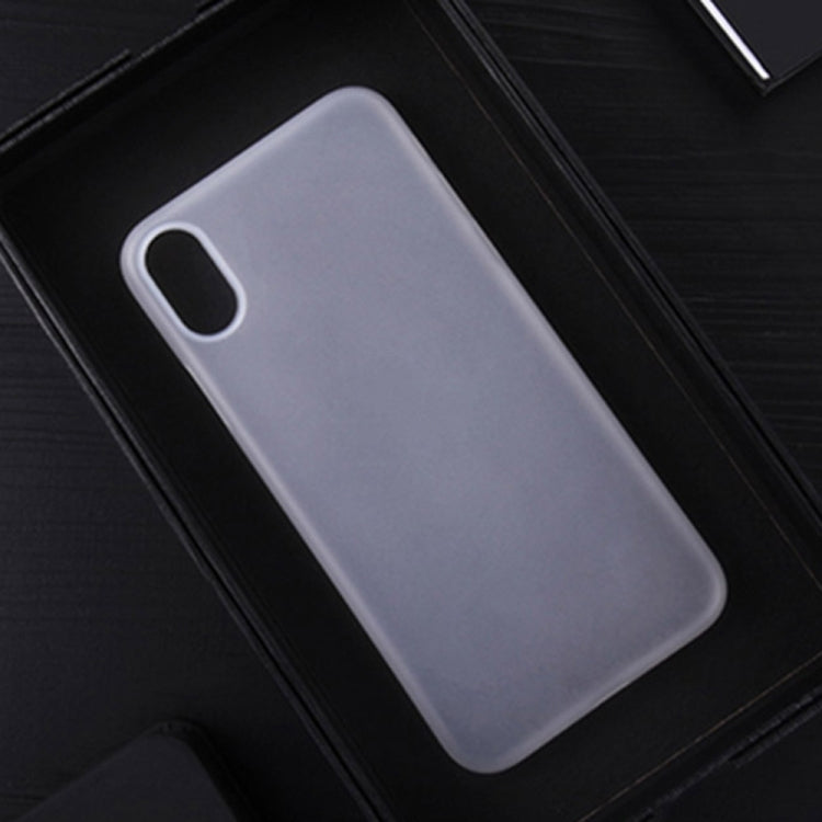 For iPhone X CAFELE Chiffon Series PP Ultra-slim Matte Protective Back Cover Case