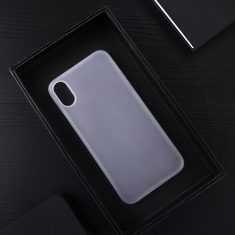 For iPhone X CAFELE Chiffon Series PP Ultra-slim Matte Protective Back Cover Case