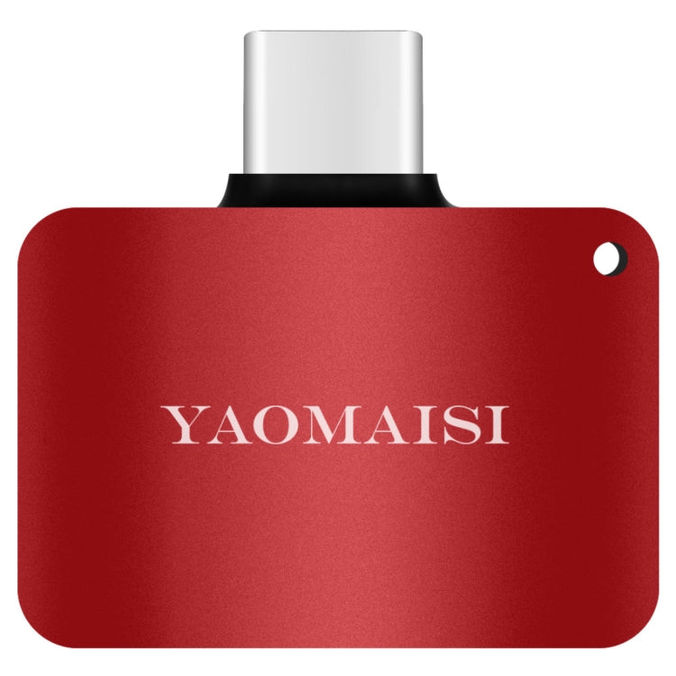 YAOMAISI Q15 2.4A 2 in 1 Type-C Aluminium Alloy Music + Charger Female Adapter Audio Converter, Compatible with iOS11 System Such as iPhone X / iPhone 8 & 8 Plus / iPhone 7 & 7 Plus / iPhone 6 & 6s & 6 Plus & 6s Plus / iPad
