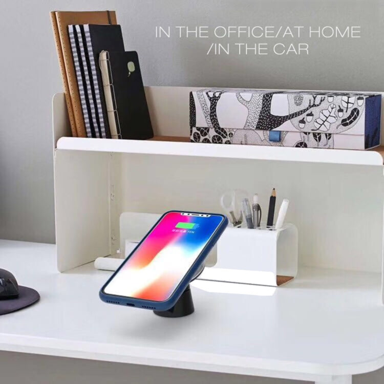 YAOMAISI M-02 2 in 1 Qi Standard Car Wireless Charging + Magnetic Holder for Car, Home, Office, For iPhone, Samsung, LG, Nokia, HTC, Huawei, and other Smartphones