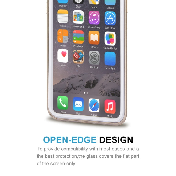 For iPhone X 0.26mm 9H Surface Hardness 2.5D Explosion-proof Full Screen Silk-screen Tempered Glass Screen Film