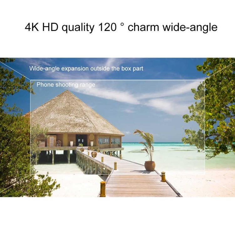 CYKE F222 3 in 1 120 Degree Wide Angle + 20X Macro HD Undistorted SLR Mobile Phone Lens Kit with Hood(Red)
