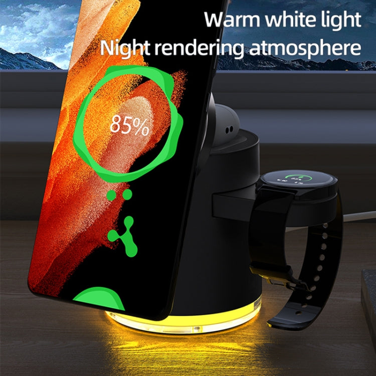 C16 15W 4 in 1 Multifunctional Foldable Magnetic Wireless Charger