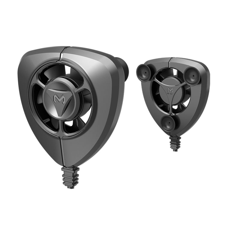 MeMo FL02 USB Suction Cup Type Mobile Phone Cooling Handle with Super Mute Fan, Suitable for Mobile Phones Over 56mm Width