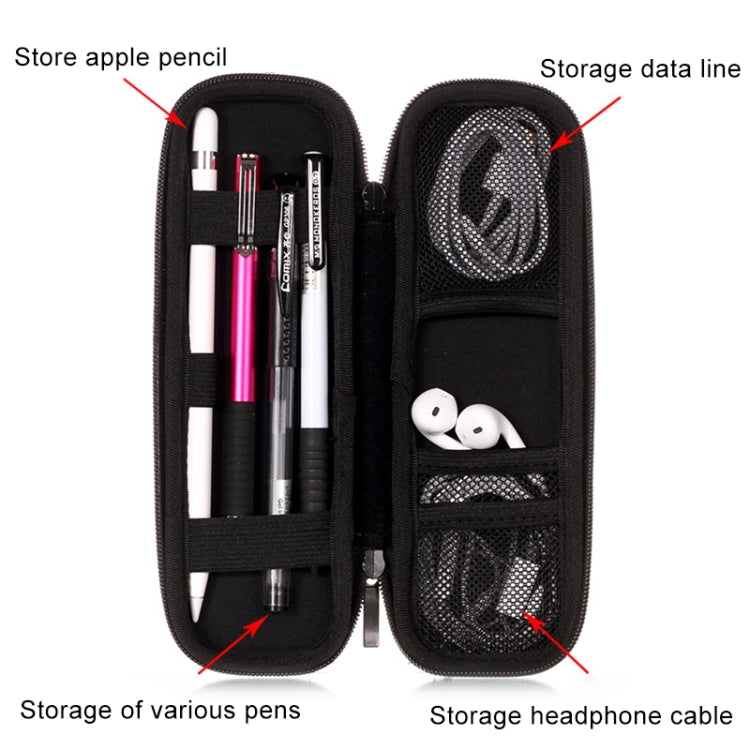 PU Leather Protective Storage Pouch Cover for Apple Pencil and Other Accessories