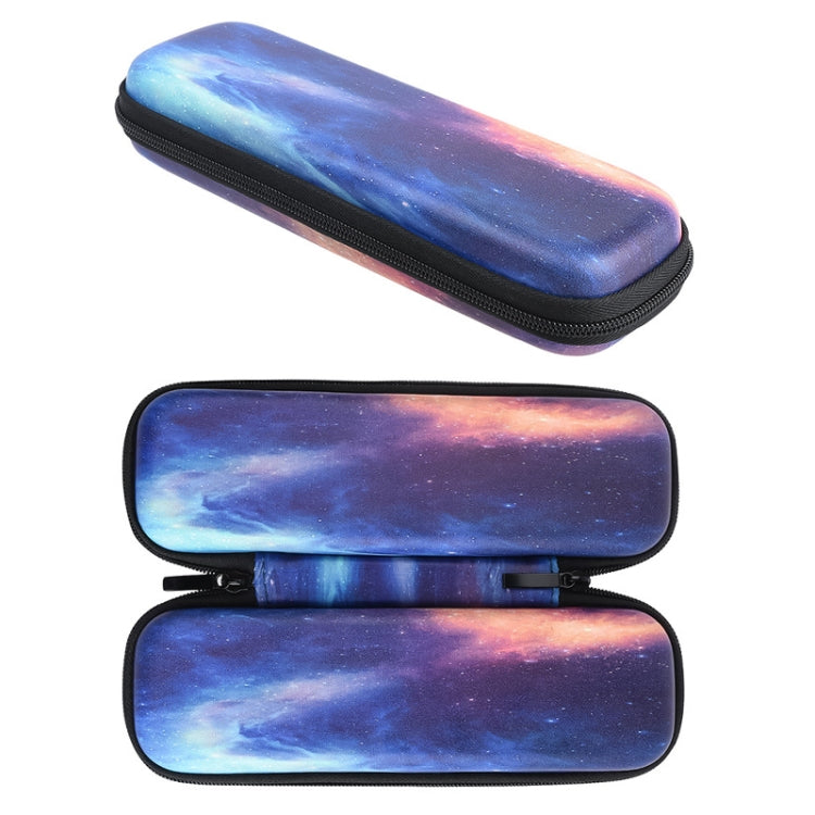 PU Leather Galaxy Pattern Protective Storage Pouch Cover for Apple Pencil and Other Accessories