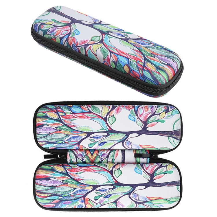 PU Leather Life Tree Protective Storage Pouch Cover for Apple Pencil and Other Accessories