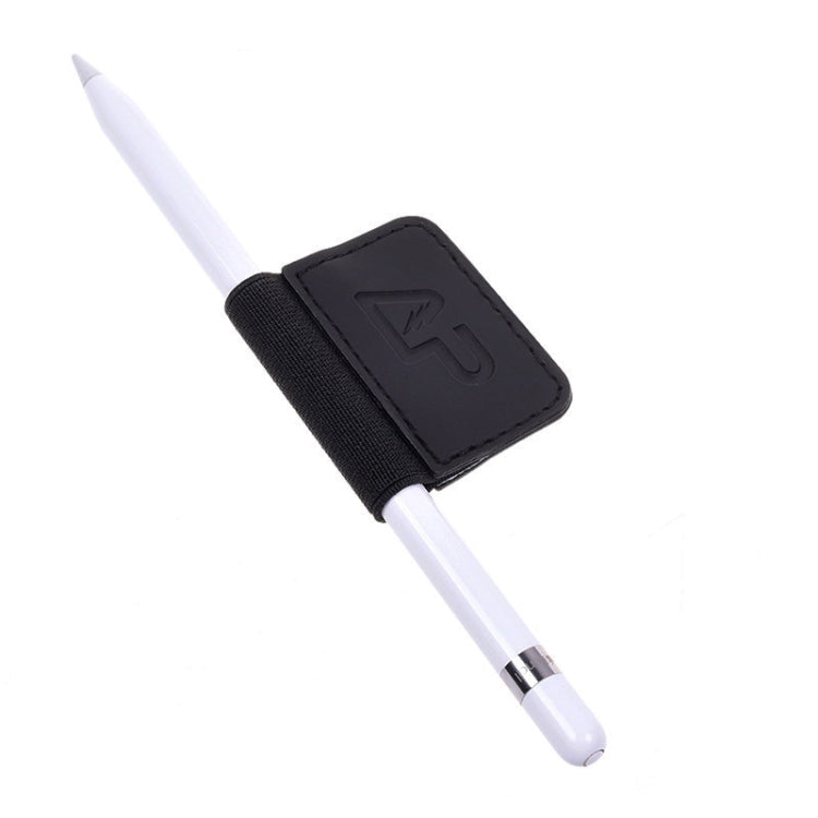 Elastic Rope Holder Sticker Leather Case Cover for Apple Pencil, Elastic Rope Width: 15mm