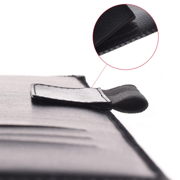 Elastic Rope Holder Sticker Leather Case Cover for Apple Pencil, Elastic Rope Width: 15mm