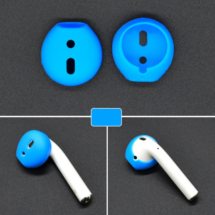 2 PCS Earphone Silicone Ear Caps Earpads for Apple AirPods / EarPods