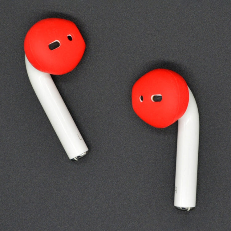 2 PCS Earphone Silicone Ear Caps Earpads for Apple AirPods / EarPods