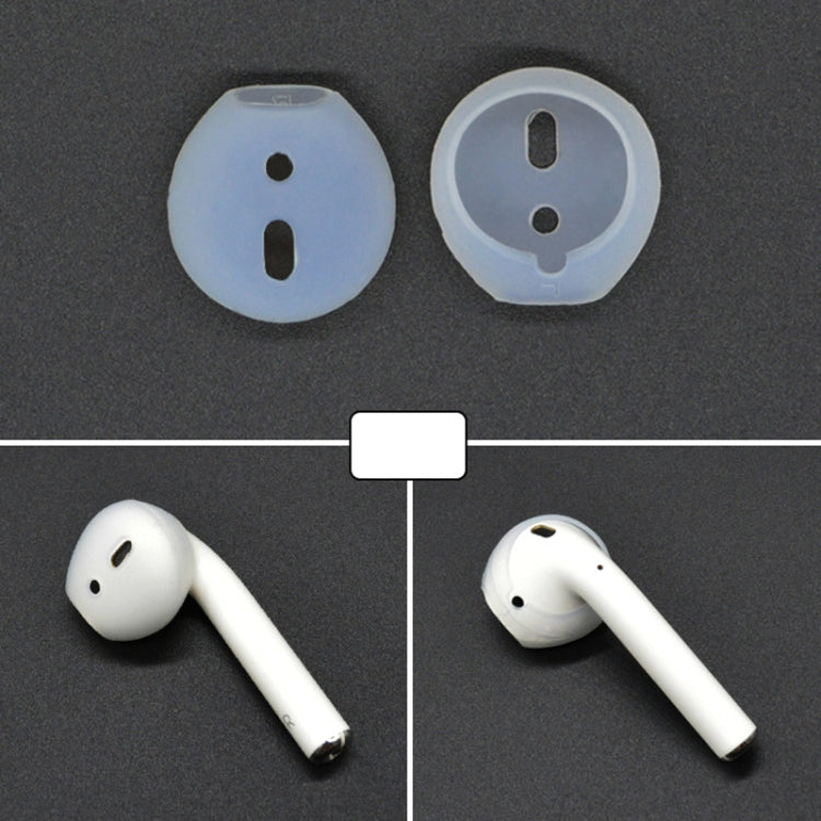 2 PCS Earphone Silicone Ear Caps Earpads for Apple AirPods / EarPods