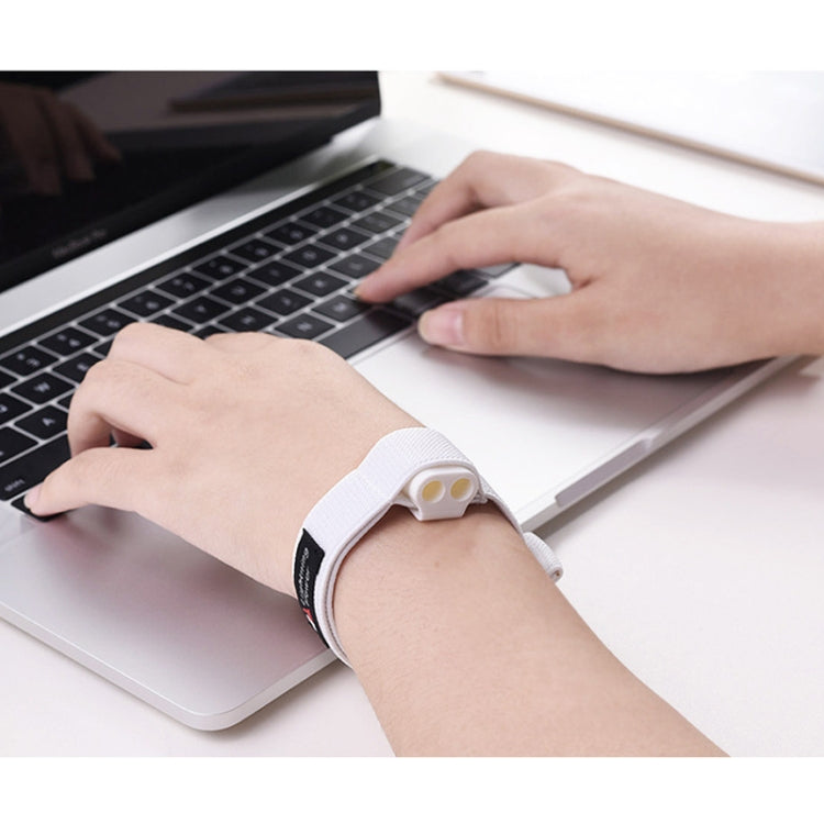 Outdoor Sport Anti-lost Wireless Earphone Holder Case Storage Rack Wrist Band Strap for Apple AirPods 1 / 2