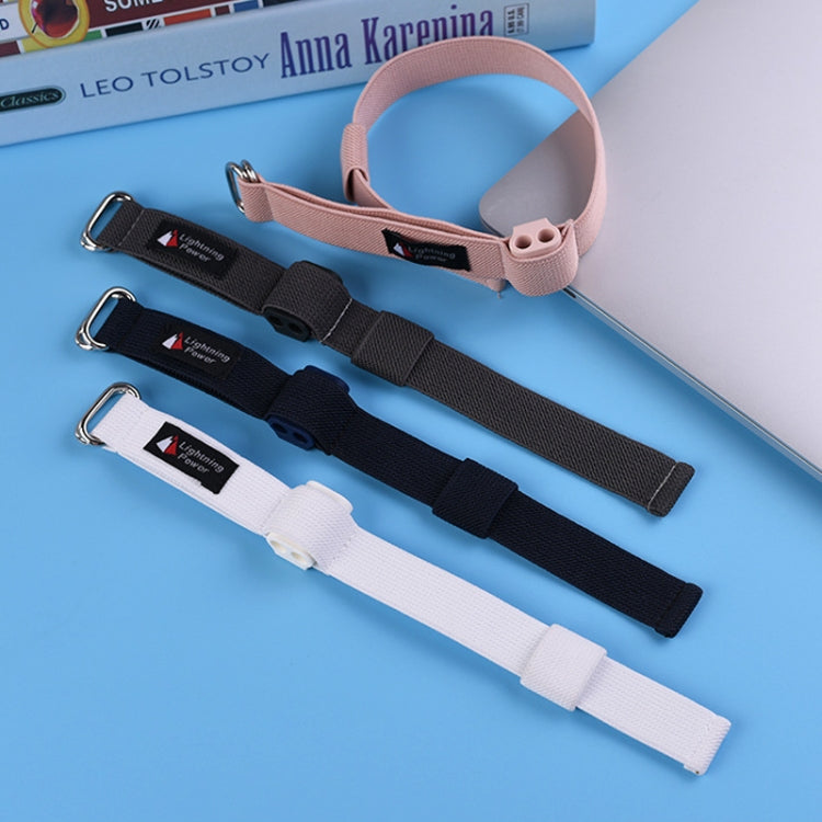 Outdoor Sport Anti-lost Wireless Earphone Holder Case Storage Rack Wrist Band Strap for Apple AirPods 1 / 2