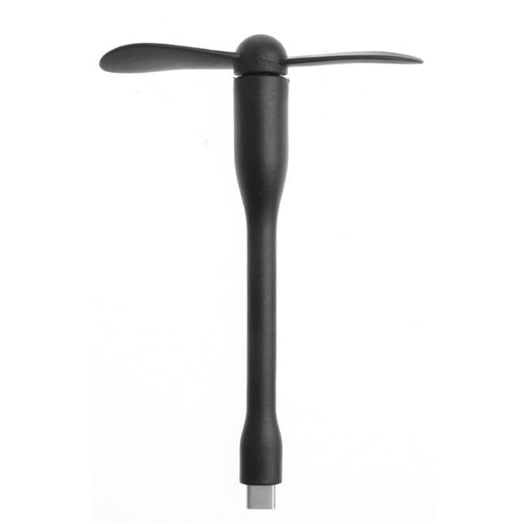 USB-C / Type-C Bendable Mini Strong Wind Long Handle Small Fan