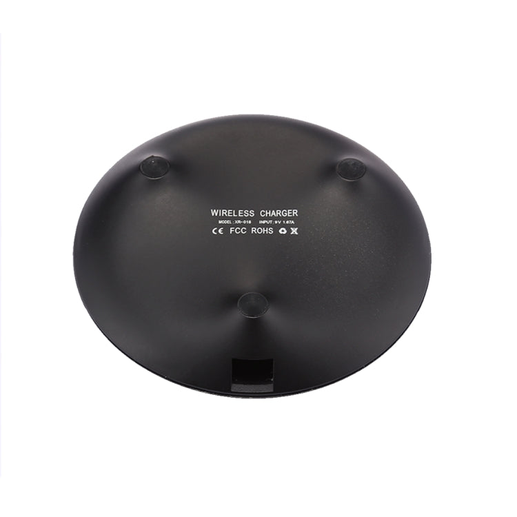 5V / 9V 1.67A Output Power 10W Qi Standard Ultra-thin Fast Wireless Charger With Indicator Light, For iPhone, Galaxy, Huawei, Xiaomi, LG, HTC and Other QI Standard Smart Phones (Black)