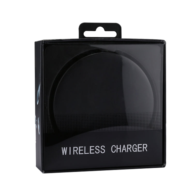 5V / 9V 1.67A Output Power 10W Qi Standard Ultra-thin Fast Wireless Charger With Indicator Light, For iPhone, Galaxy, Huawei, Xiaomi, LG, HTC and Other QI Standard Smart Phones (Black)