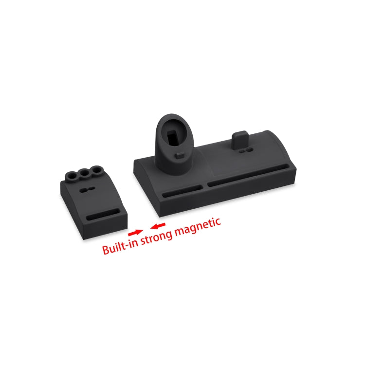 CT03 5 in 1 Silicone Charging Dock Station for iPhone & Apple Watch & Airpods, with Bracket Funtcion