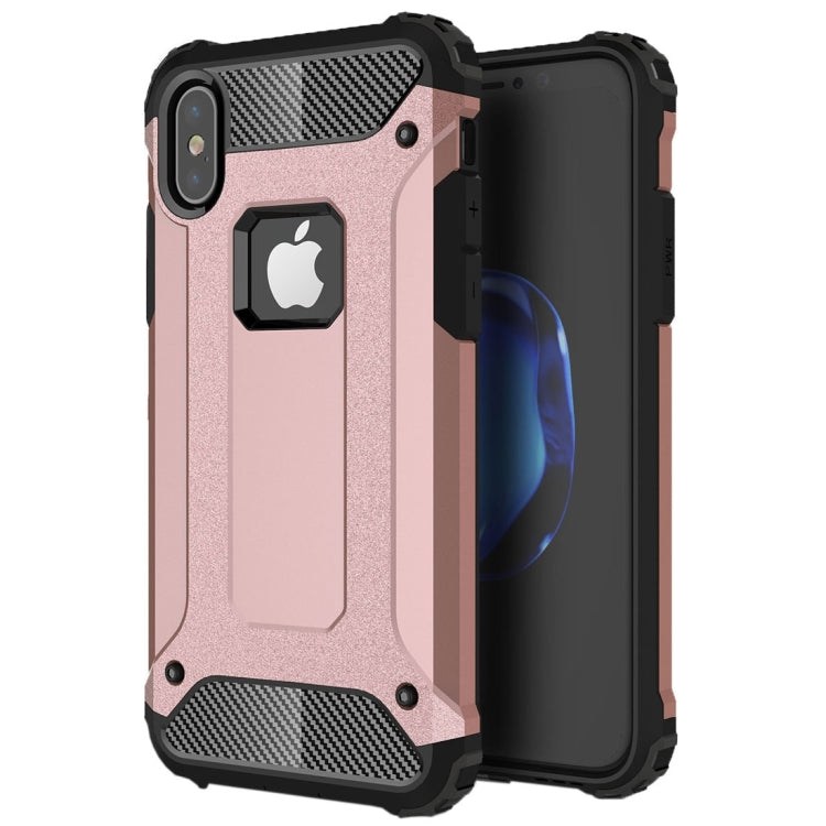 For iPhone X / XS Magic Armor TPU + PC Combination Case