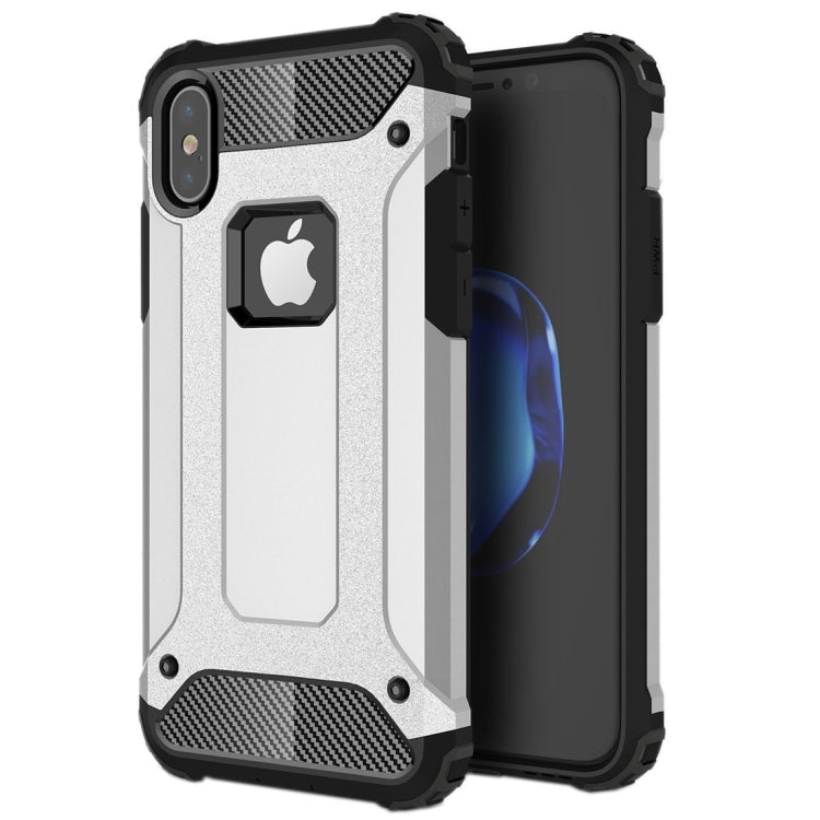 For iPhone X / XS Magic Armor TPU + PC Combination Case