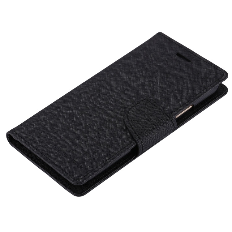 For iPhone X / XS GOOSPERY FANCY DIARY Cross Texture Horizontal Flip Leather Case with Card Slots & Wallet & Holder