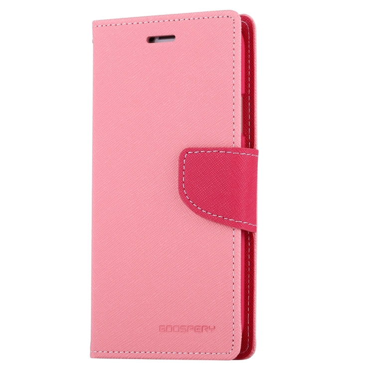 For iPhone X / XS GOOSPERY FANCY DIARY Cross Texture Horizontal Flip Leather Case with Card Slots & Wallet & Holder