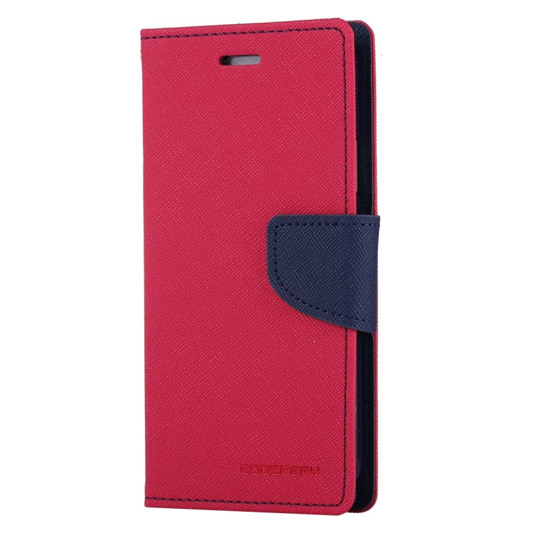 For iPhone X / XS GOOSPERY FANCY DIARY Cross Texture Horizontal Flip Leather Case with Card Slots & Wallet & Holder