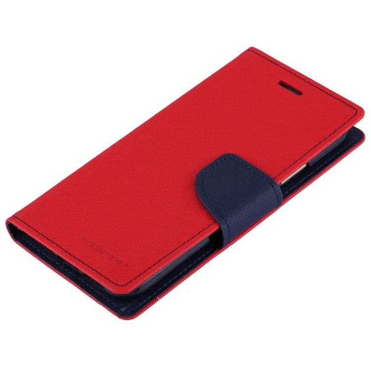 For iPhone X / XS GOOSPERY FANCY DIARY Cross Texture Horizontal Flip Leather Case with Card Slots & Wallet & Holder