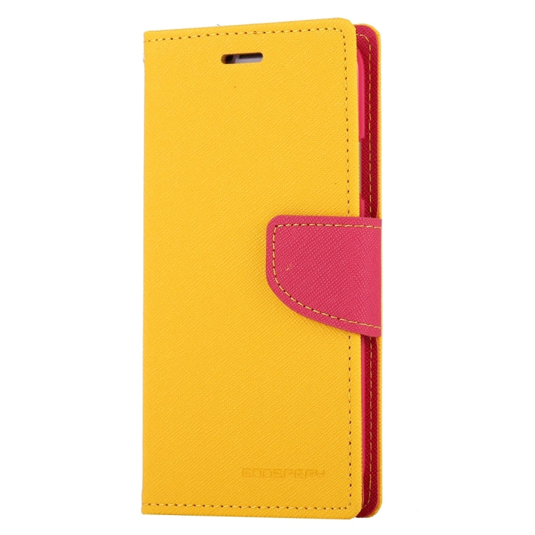 For iPhone X / XS GOOSPERY FANCY DIARY Cross Texture Horizontal Flip Leather Case with Card Slots & Wallet & Holder