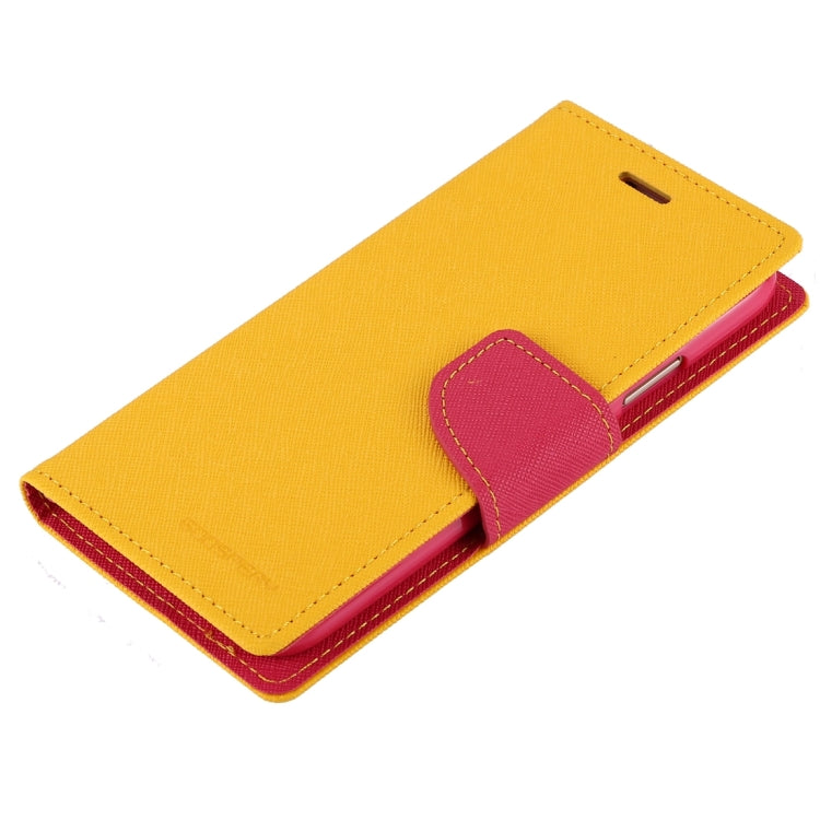 For iPhone X / XS GOOSPERY FANCY DIARY Cross Texture Horizontal Flip Leather Case with Card Slots & Wallet & Holder
