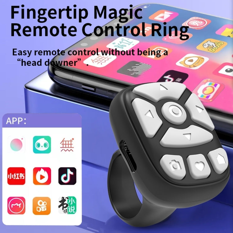 S22 Portable Smart Wireless Bluetooth Ring Remote Control