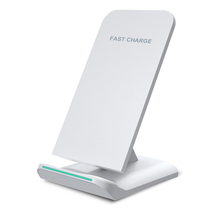 S1 10W (Max) Output 2-Coil Vertical and Horizontal Dual-use Fast Charging Wireless Charger, For iPhone, Galaxy, Huawei, Xiaomi, LG, HTC and other QI Standard Smart Phones