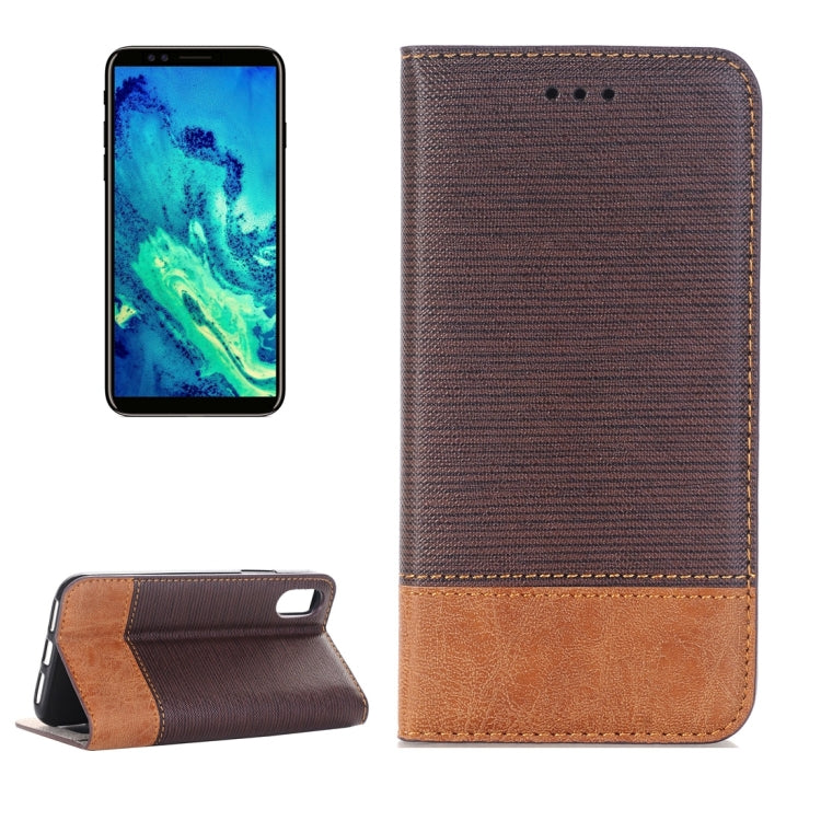 For iPhone X / XS Cross Texture Horizontal Flip Leather Case with Holder & Card Slots & Wallet & Photo Frame,