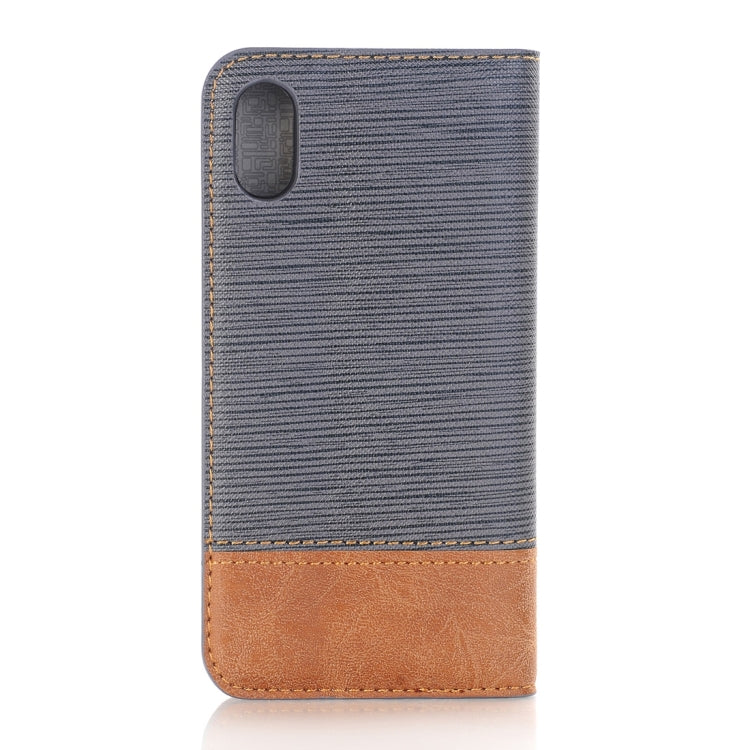 For iPhone X / XS Cross Texture Horizontal Flip Leather Case with Holder & Card Slots & Wallet & Photo Frame,
