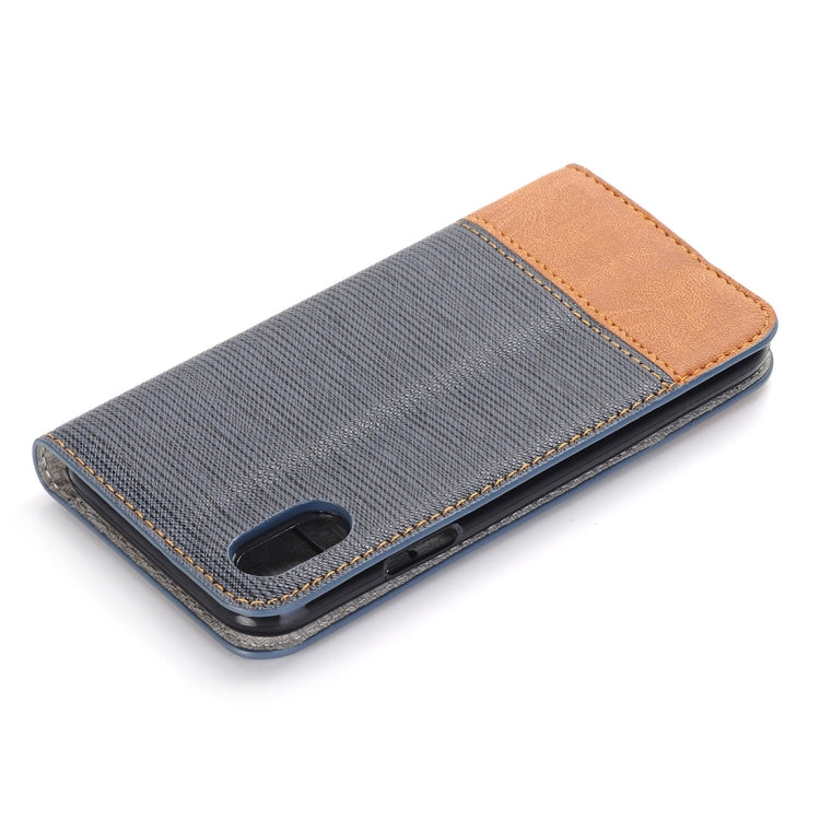 For iPhone X / XS Cross Texture Horizontal Flip Leather Case with Holder & Card Slots & Wallet & Photo Frame,