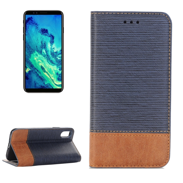 For iPhone X / XS Cross Texture Horizontal Flip Leather Case with Holder & Card Slots & Wallet & Photo Frame,