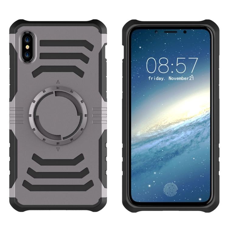 For iPhone X / XS Multi-function Outdoor Sport  PC + TPU  Protective Back Cover Case with Armband