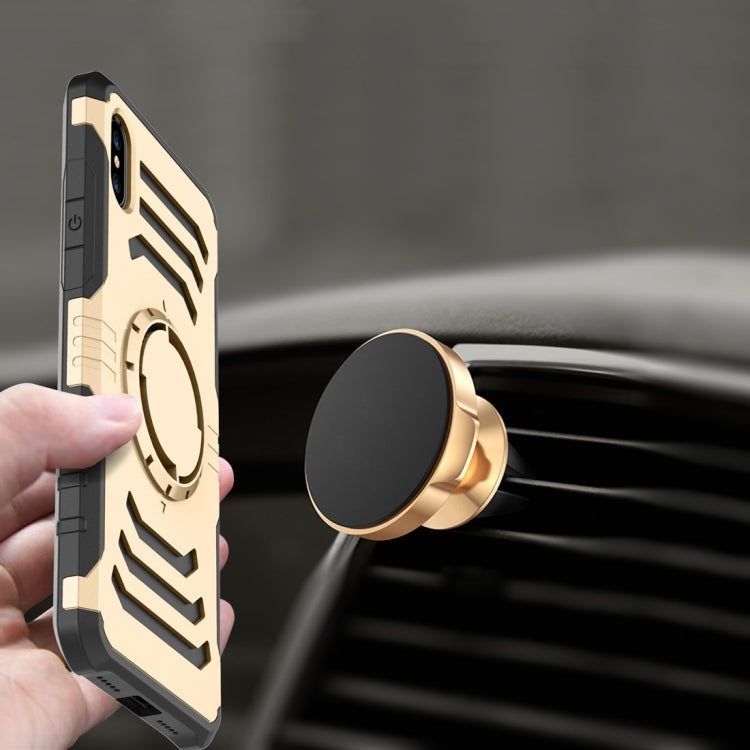 For iPhone X / XS Multi-function Outdoor Sport  PC + TPU  Protective Back Cover Case with Armband
