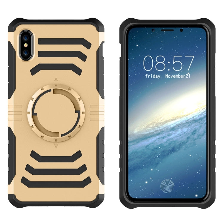 For iPhone X / XS Multi-function Outdoor Sport  PC + TPU  Protective Back Cover Case with Armband