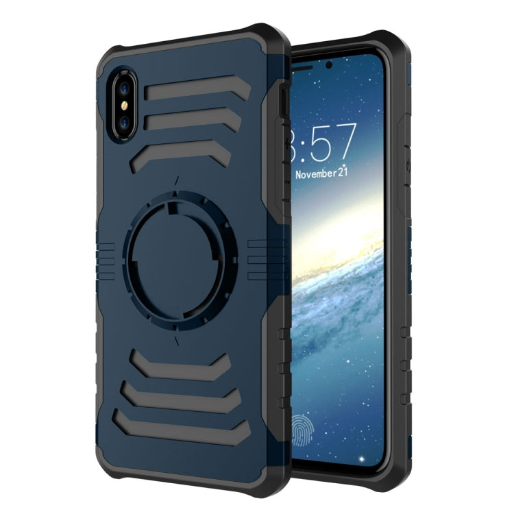 For iPhone X / XS Multi-function Outdoor Sport  PC + TPU  Protective Back Cover Case with Armband