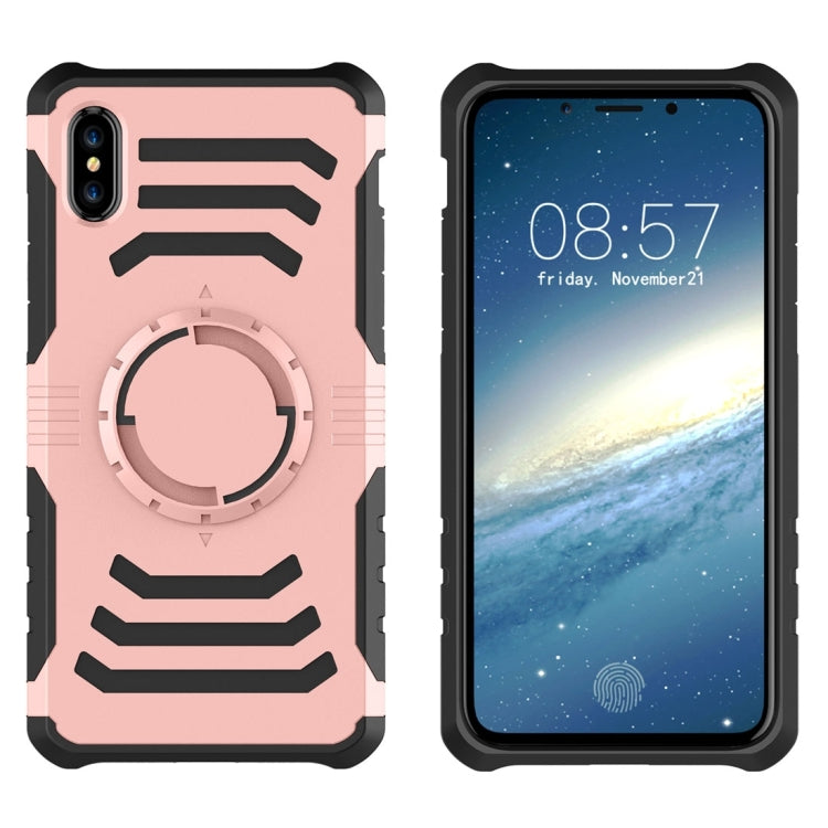 For iPhone X / XS Multi-function Outdoor Sport  PC + TPU  Protective Back Cover Case with Armband