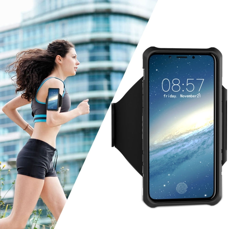 For iPhone X / XS Multi-function Outdoor Sport  PC + TPU  Protective Back Cover Case with Armband