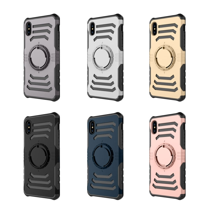 For iPhone X / XS Multi-function Outdoor Sport  PC + TPU  Protective Back Cover Case with Armband
