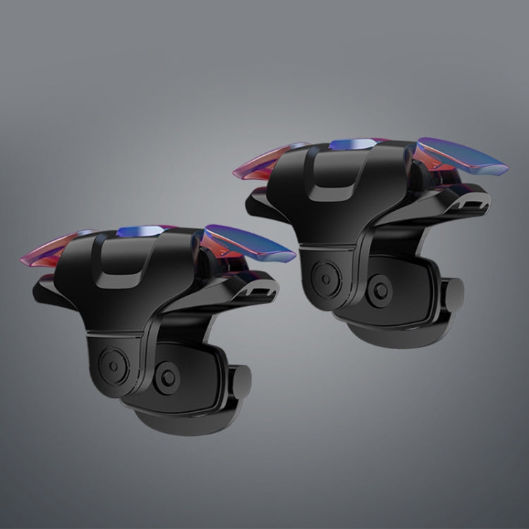 3rd Gen Eating Chicken Metal Colorful Physical Auxiliary Button Shooting Game Controller, 1 Pair