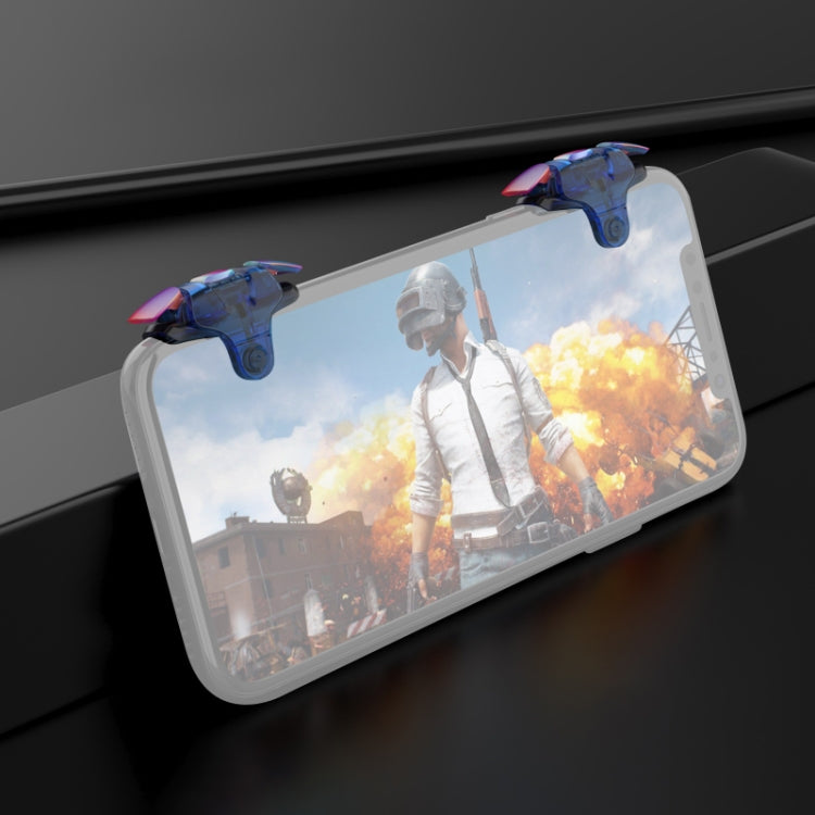 3rd Gen Eating Chicken Metal Colorful Physical Auxiliary Button Shooting Game Controller, 1 Pair
