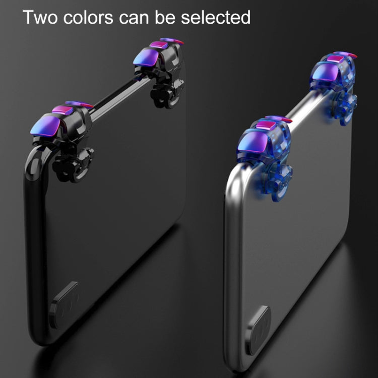 3rd Gen Eating Chicken Metal Colorful Physical Auxiliary Button Shooting Game Controller, 1 Pair