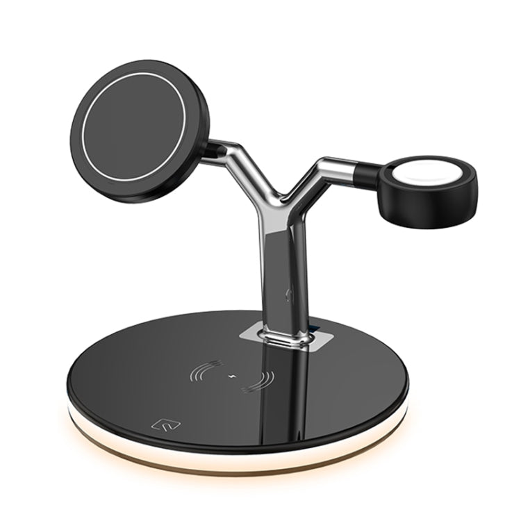 3 in 1 15W Multi-function Magnetic Wireless Charger for Mobile Phones & Apple Watches & AirPods