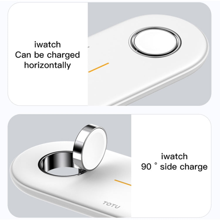 TOTUDESIGN CACW-028 Glory Series 2 in 1 10W Intelligent Wireless Charger