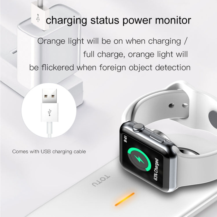 TOTUDESIGN CACW-028 Glory Series 2 in 1 10W Intelligent Wireless Charger